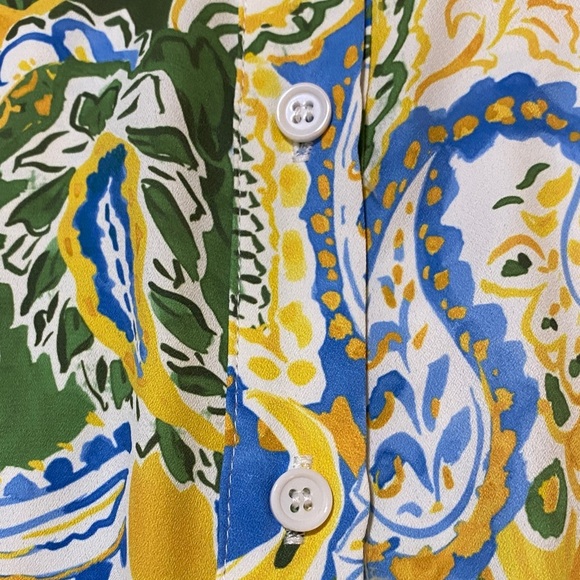 Sam Edelman Multicolor Paisley Mini Dress Size 8 - Picture 6 of 8